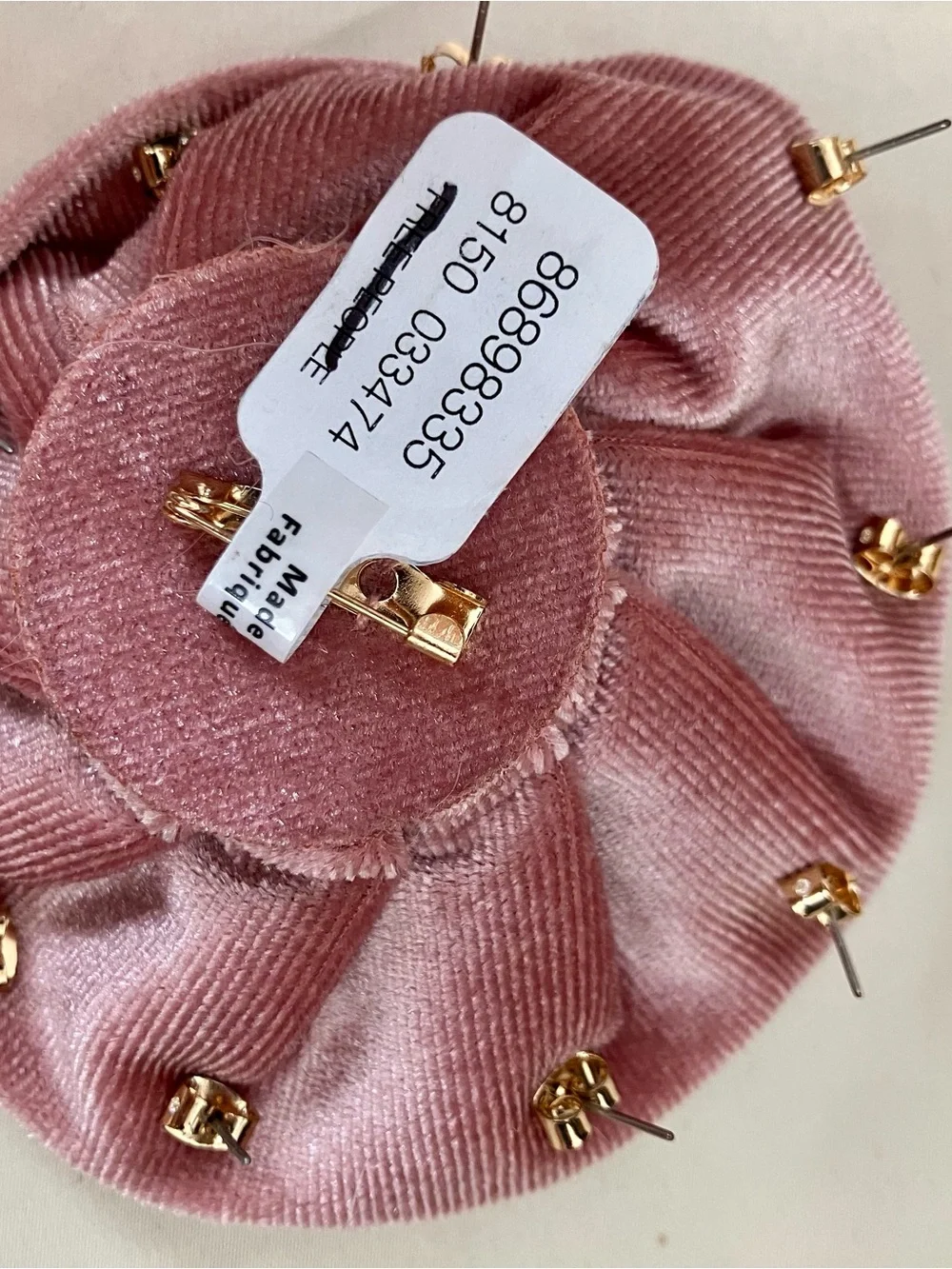 Free People velvet rose